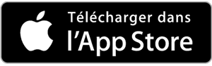 Télécharger l'application dans l'App Store