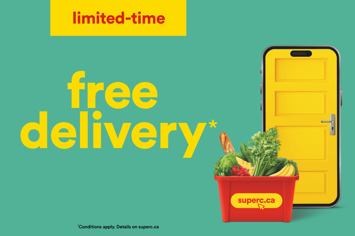Enjoy free delivery for a limited-time