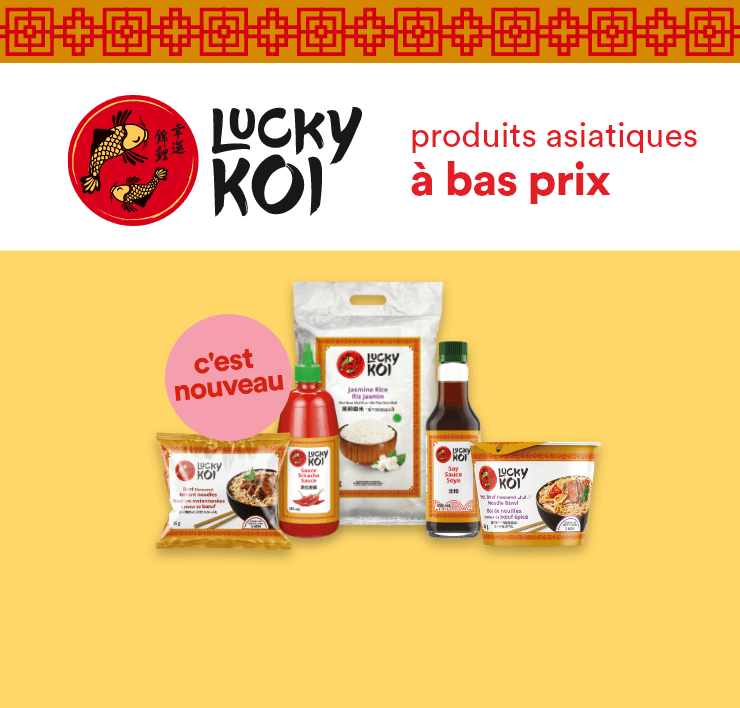 Lucky Koi - Produits asiatiques à bas prix - C'est nouveau