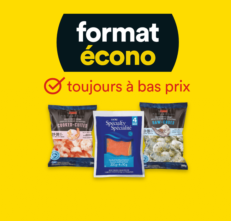 Format écono - Toujours à bas prix