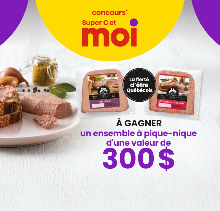 Concours* Super C et Moi - À gagner : un ensemble à pique-nique d'une valeur de 300 $