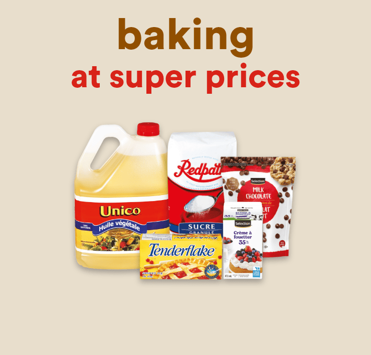 Baking at super prices