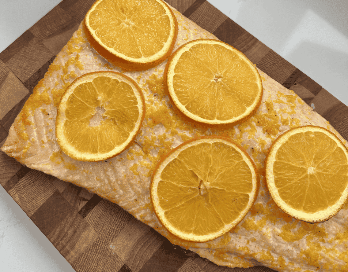 Saumon à l’orange express