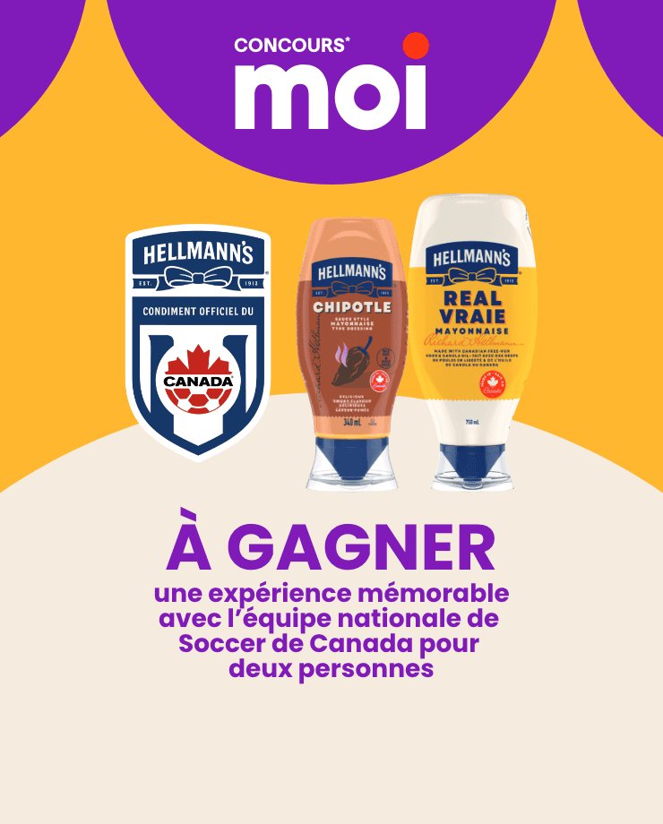 Concours Moi - À gagner une expérience mémorable avec l'équipe national de soccer de Canada pour deux personnes