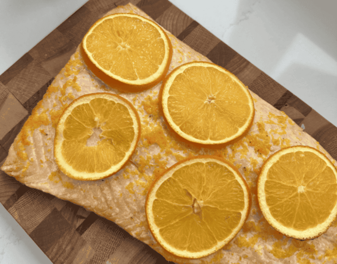Saumon à l’orange express