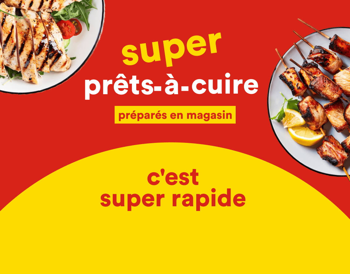 Découvre les super prêts-à-cuire