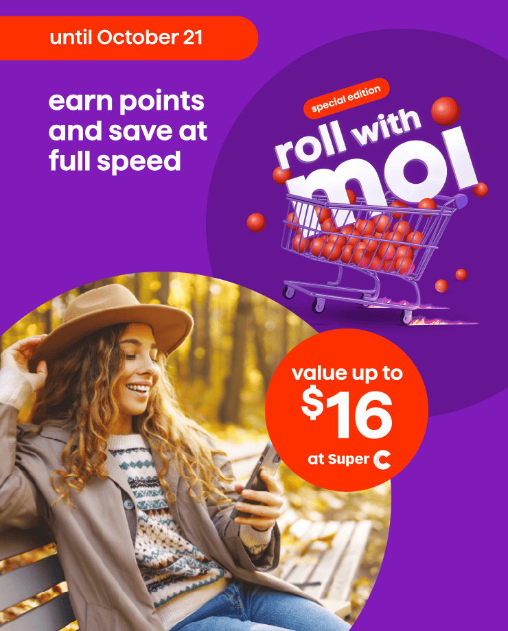 Every week, I add my personalized coupons to earn even more points.