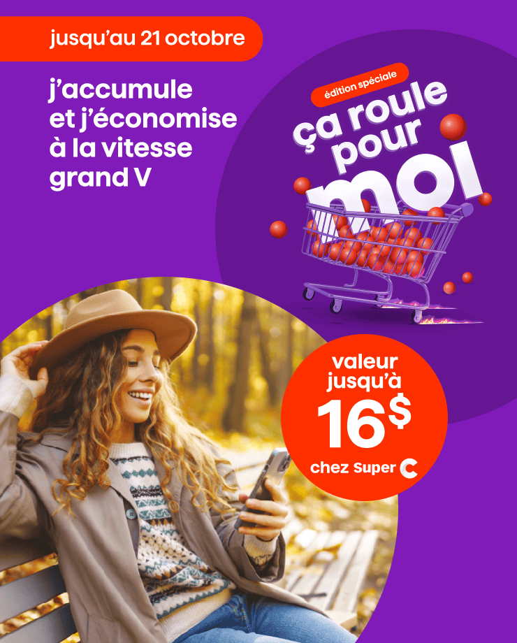 J'accumule et j'économise à la vitesse grand V.