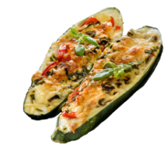 Produit: Zucchini gratiné