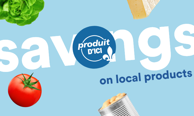 Savings on local products
