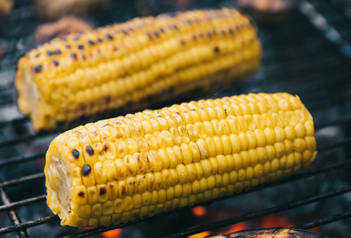 Cuisson du maïs au bbq