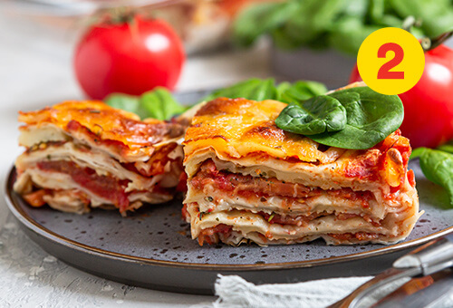 Une lasagne aux légumes qui fait changement