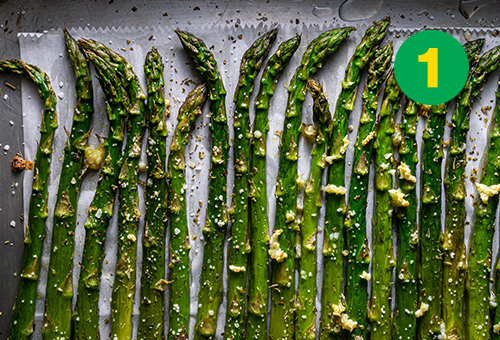 Des asperges au four pour les occasions spéciales