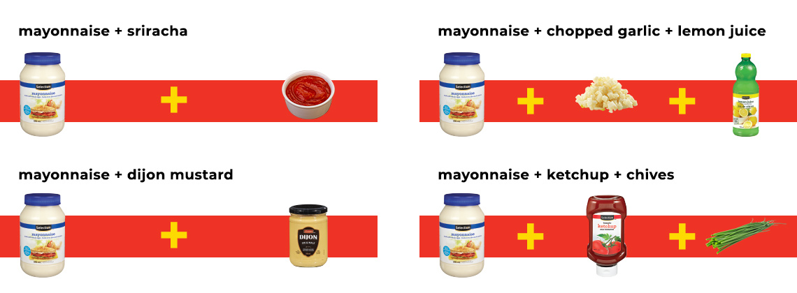 Easy, low-cost dipping sauces