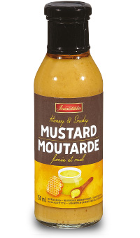 Suggestion 6: Accompagnez vos repas panés avec la vinaigrette moutarde fumée et miel