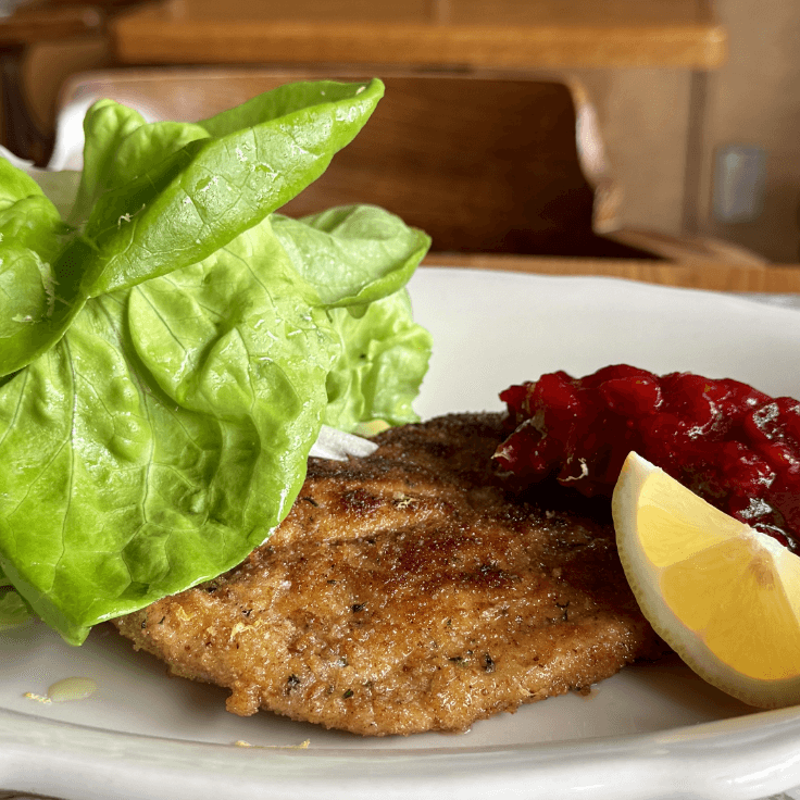 milanese pork escalope