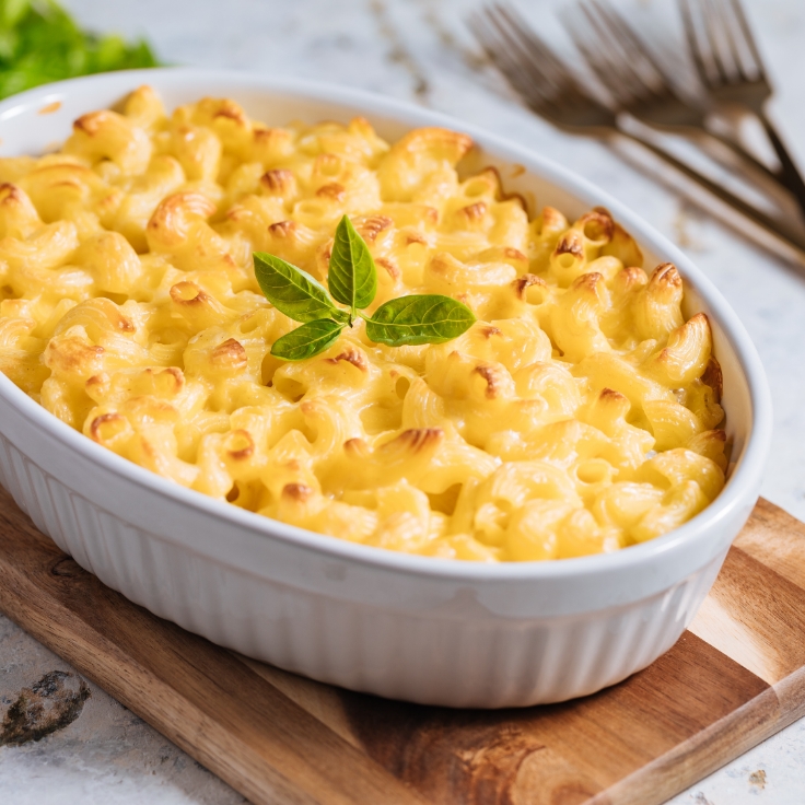 macaroni aux trois fromages