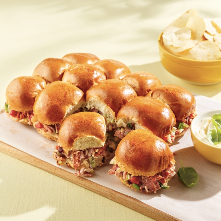 sous-marins italiens (chopped sandwich sliders)