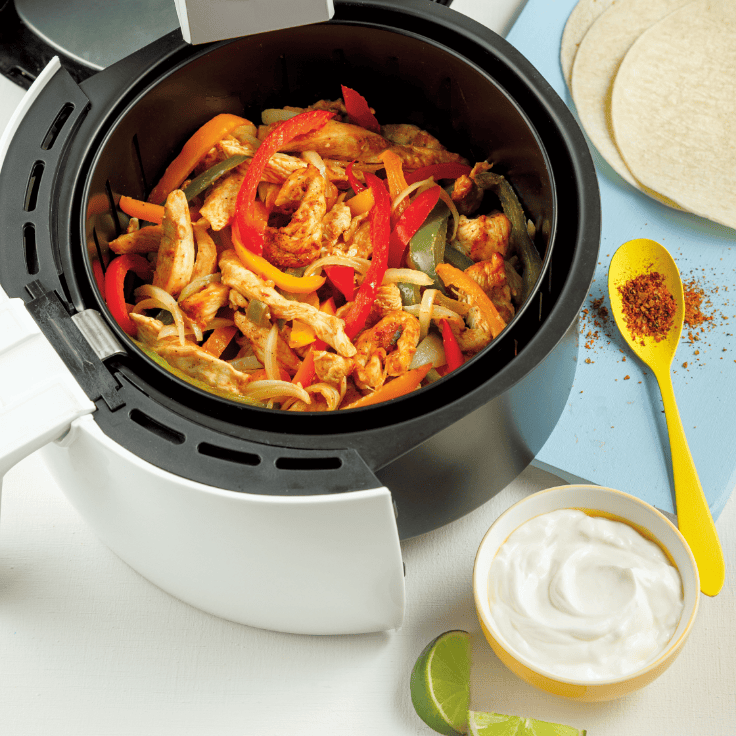 fajitas express au air fryer