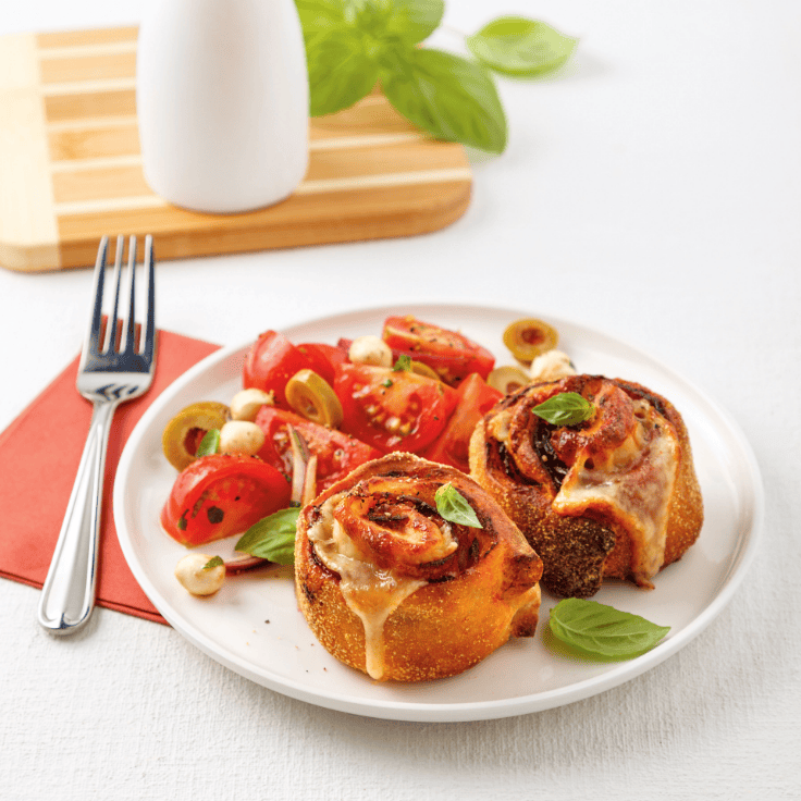 roulades à la pizza au air fryer