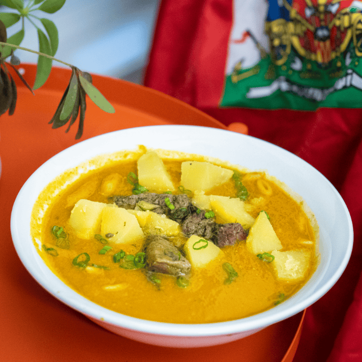 soupe joumou de Chef Oli