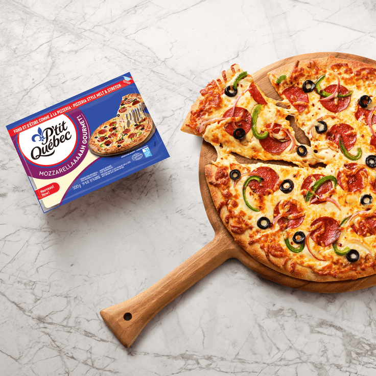 pizza pepperoni P'tit Québec
