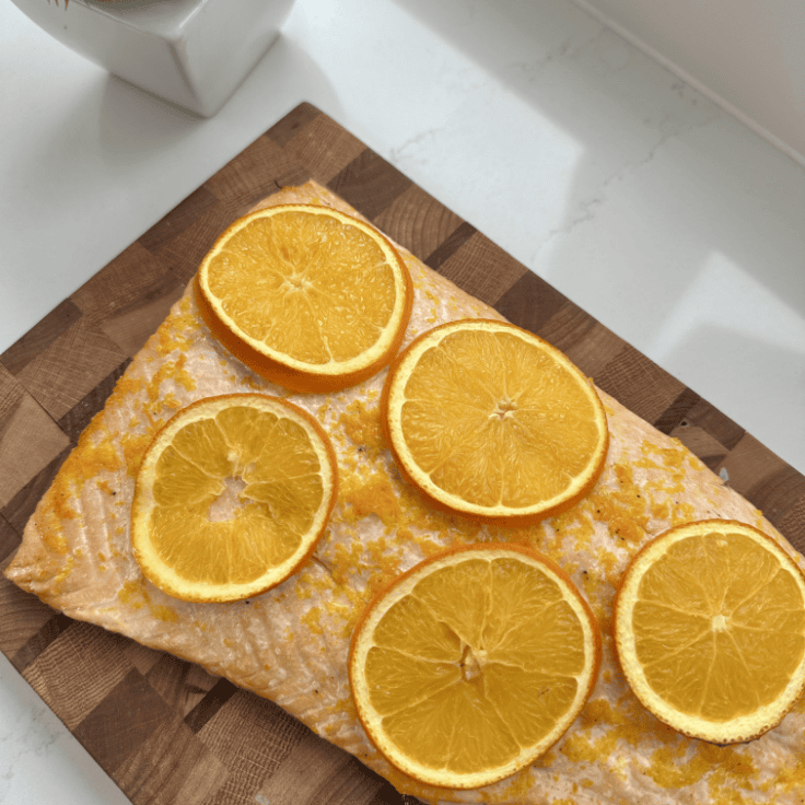 saumon à l’orange express