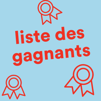 Liste des gagnants