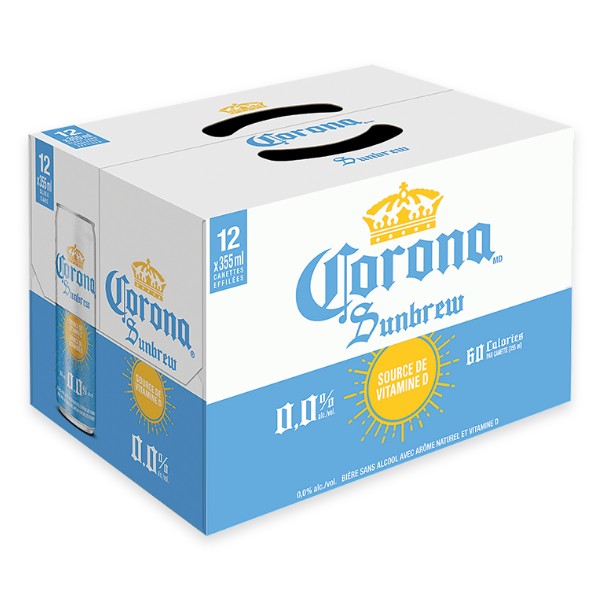 Product: Corona Sunbrew non-alcoholic beer