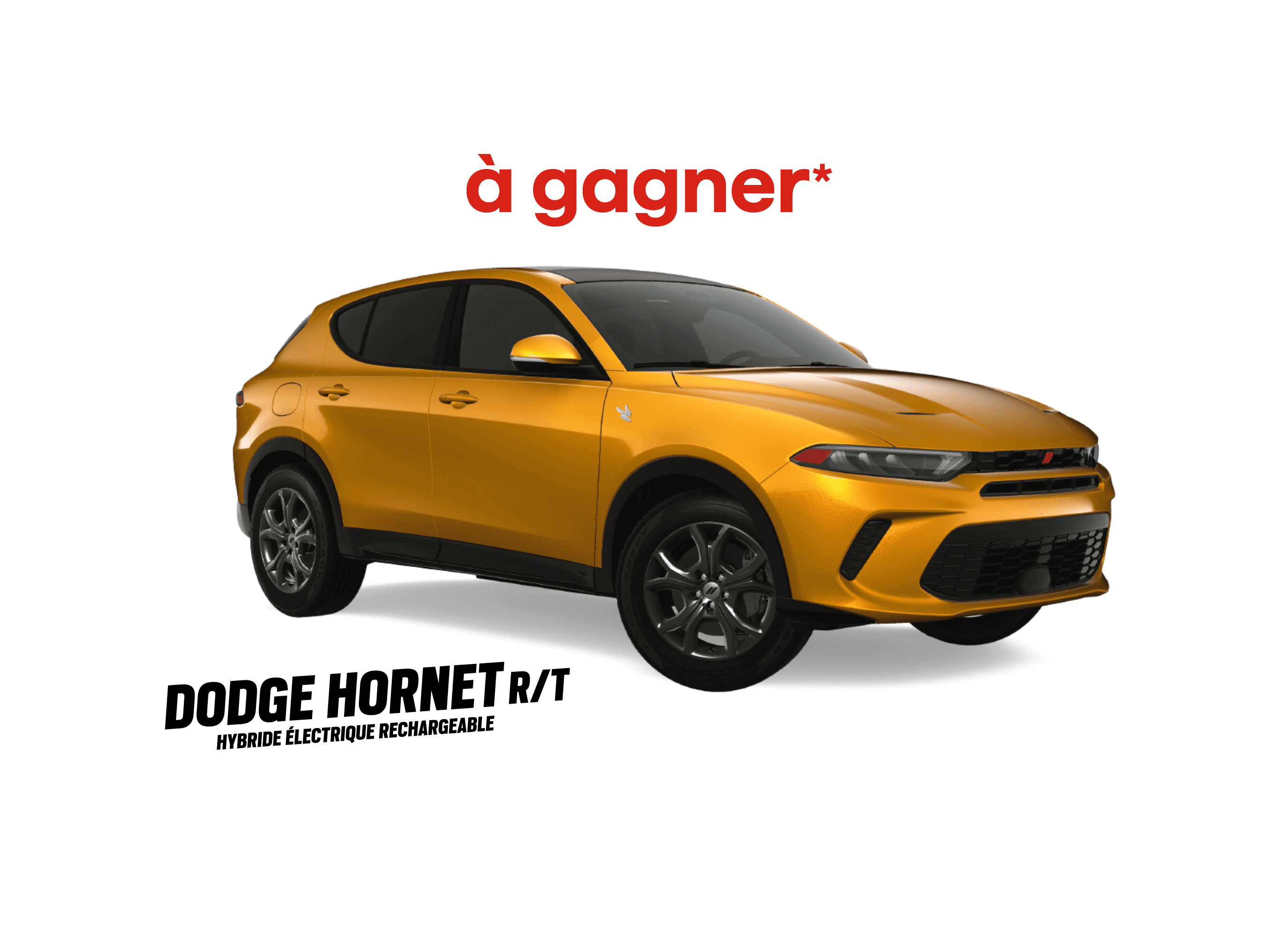 À gagner*
Dodge Hornet R/T hybride électrique rechargeable