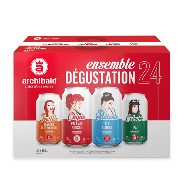 Produit: Bière ensemble dégustation Archibald