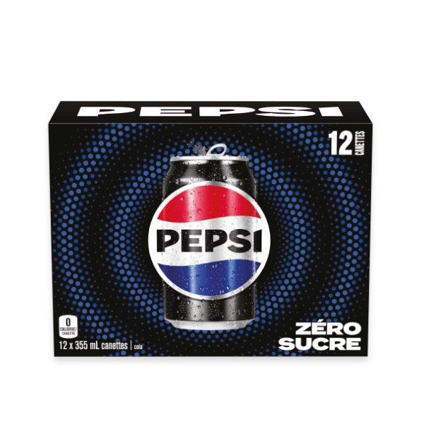 Produit: Boisson gazeuse Pepsi, 7-Up