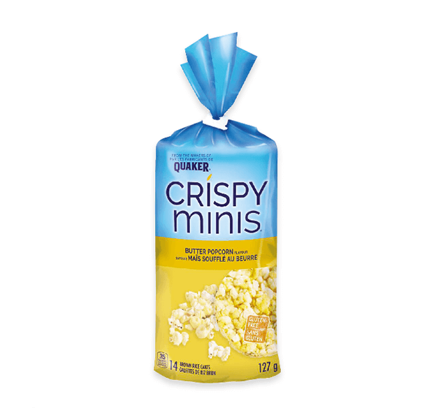 Produit: Galettes de riz Crispy Minis Quaker