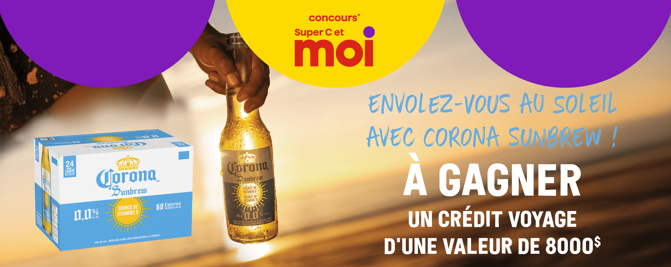 Concours Envolez-vous au soleil avec Corona Sunbrew