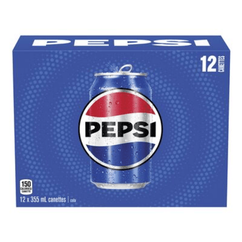 Produit: Pepsi Boisson gazeuse à saveur de cola