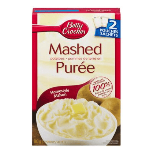 Produit: Mélange de purée de pommes de terre
