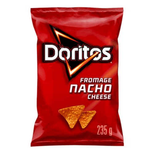 Produit: Croustilles de tortillas au fromage, Nacho