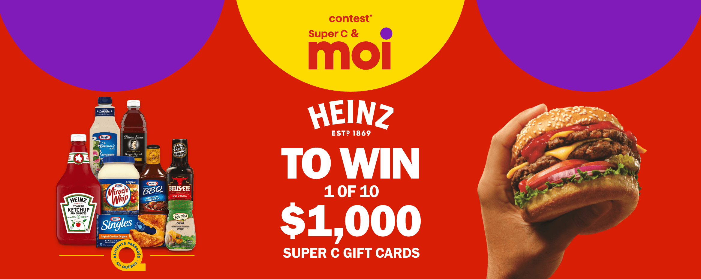 TO WIN 1 of 10 $1,000 Super C gift cards