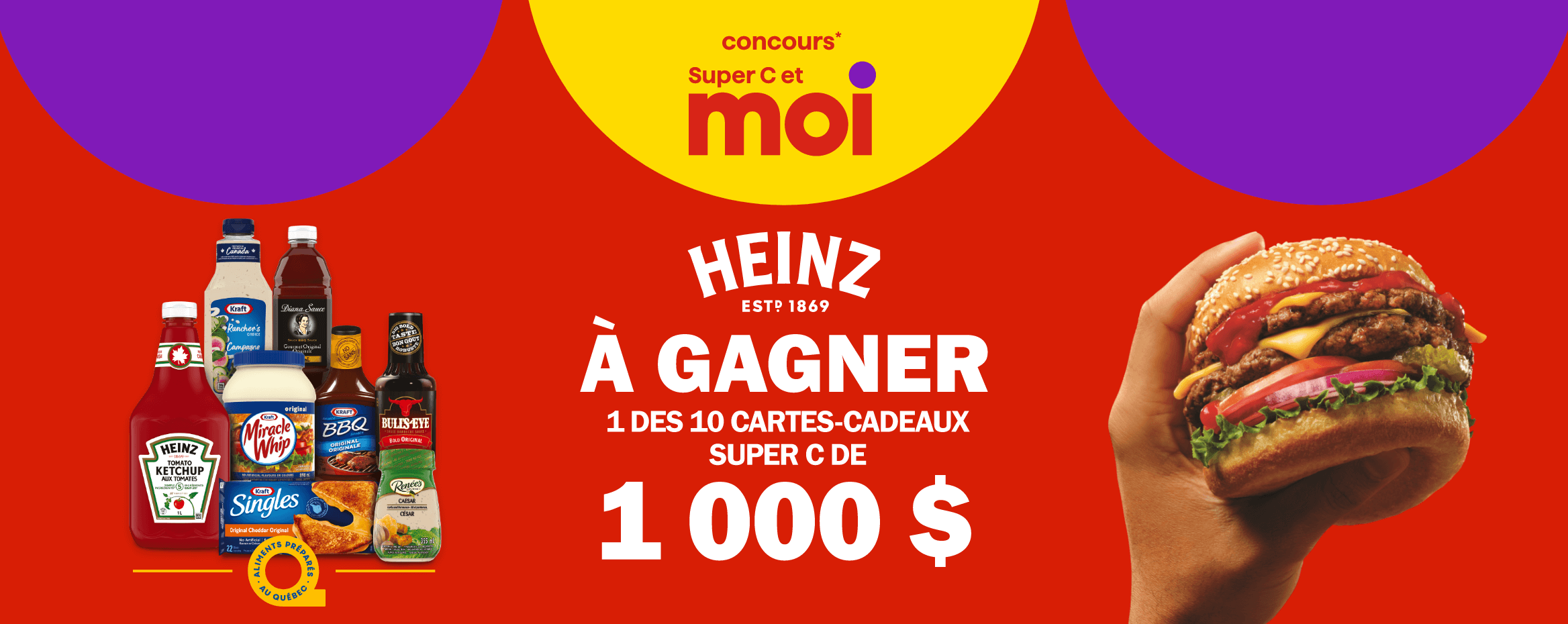 À GAGNER 1 des 10 cartes-cadeaux Super C de 1 000 $