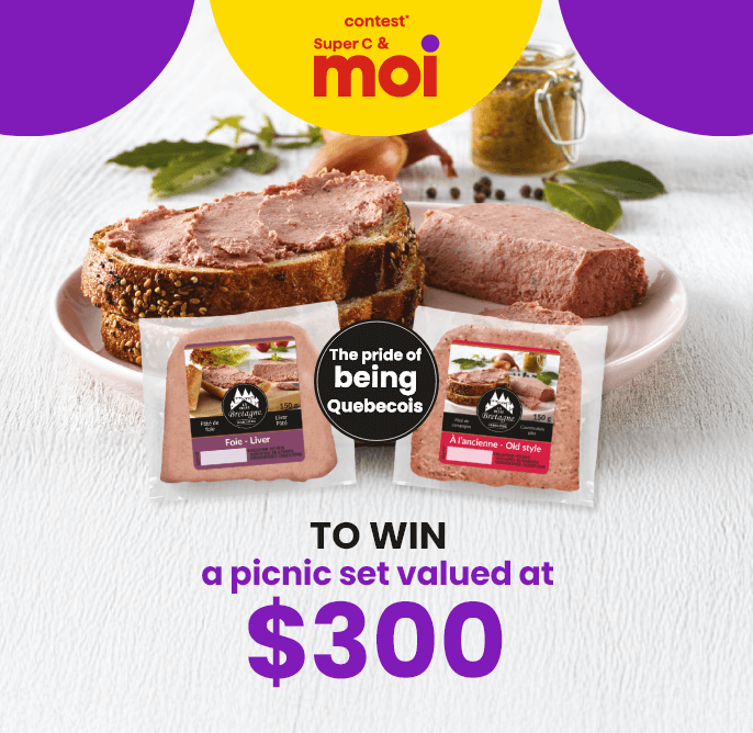 Contest* Super C & Moi - La Belle Bretagne - The pride of being Quebecois - TO WIN a picnic set valued at $300