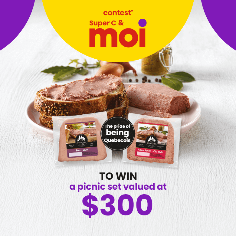 Contest* Super C & Moi - La Belle Bretagne - The pride of being Quebecois - TO WIN a picnic set valued at $300
