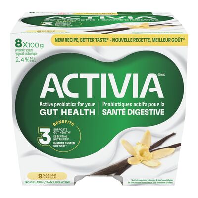 Produit: Yogourt probiotique à la vanille 2,2 %