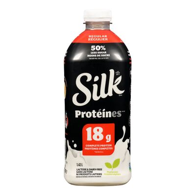 Produit: Boisson de soya régulière 50% moins de sucre, Protéines