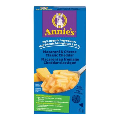Produit: Macaroni au fromage cheddar classique