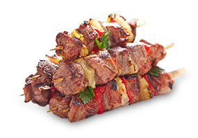 Produit: Brochettes de boeufs