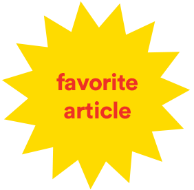 Favorite article