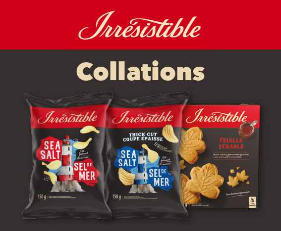 Irrésistible - Collations