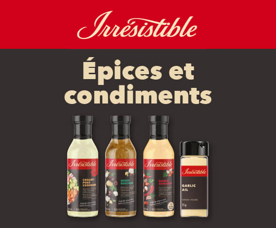 Irrésistible - Épices et condiments