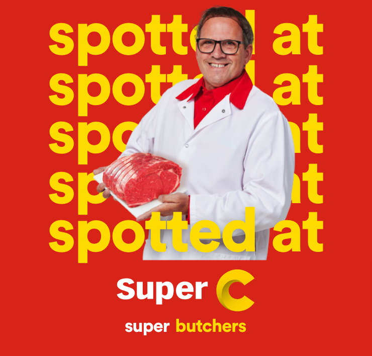 Spotted at Super C, super butchers