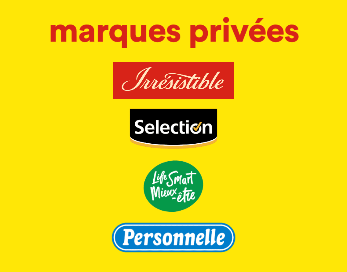 Marques privées - Irrésistible - Selection - Mieux-être - Personnelle